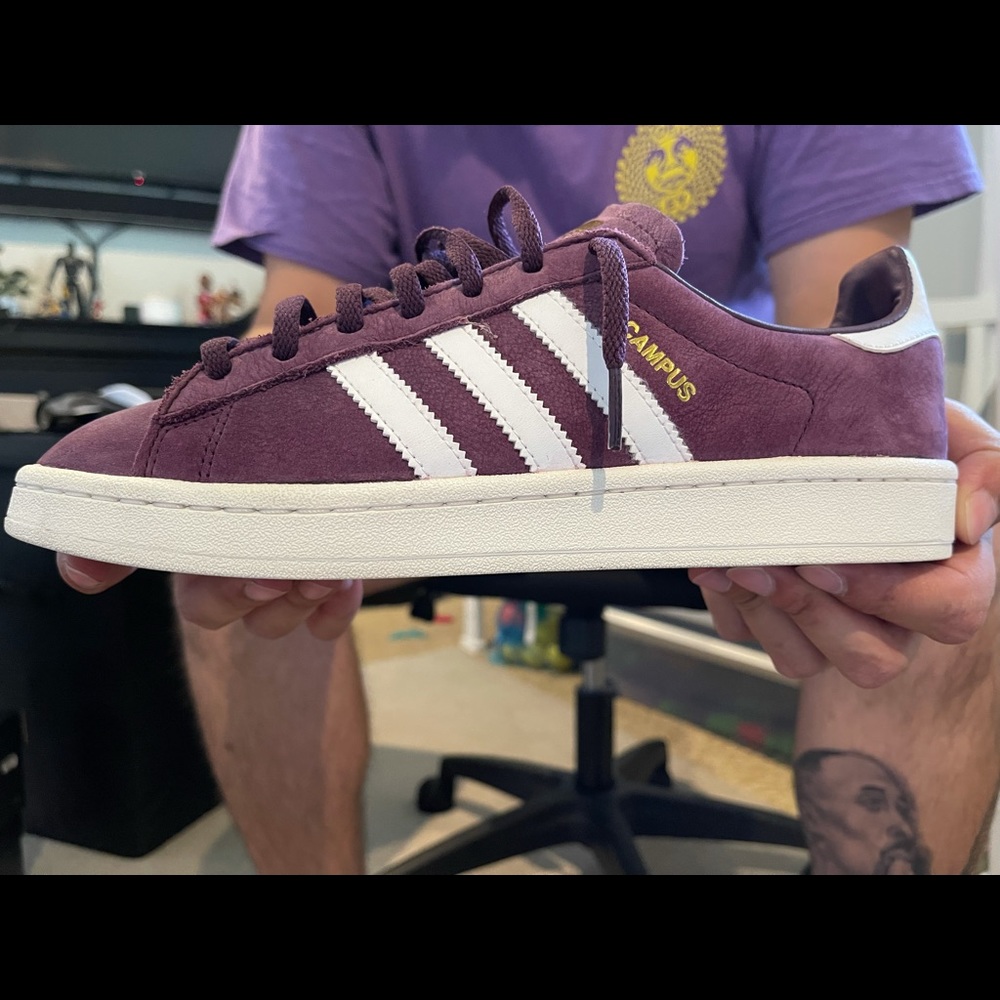 Adidas Campus Suede Purple Men’s 9
